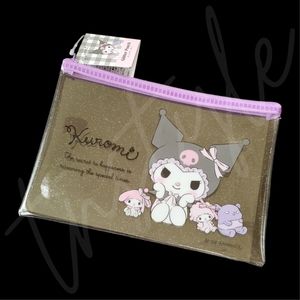⭐️3/$25⭐️ Kuromi Flat Vinyl Pouch